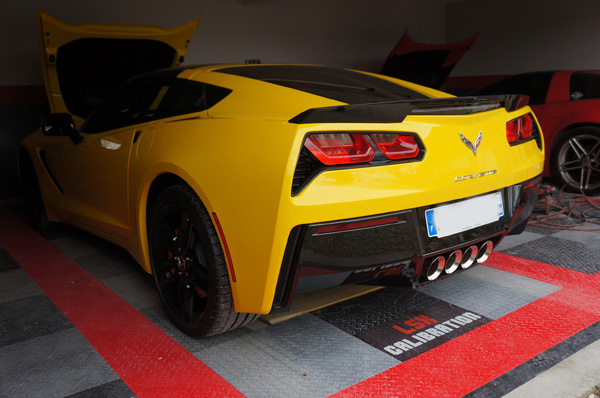 reprogrammation moteur corvette C7 Stingray