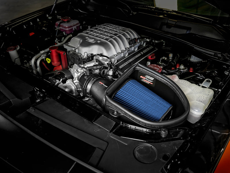 Admission aFe Magnum Force Stage-2 Track Series carbone 57-10001R – Challenger 6.2 V8 (2018) – vue 2